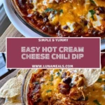 Easy Hot Cream Cheese Chili Dip (2)