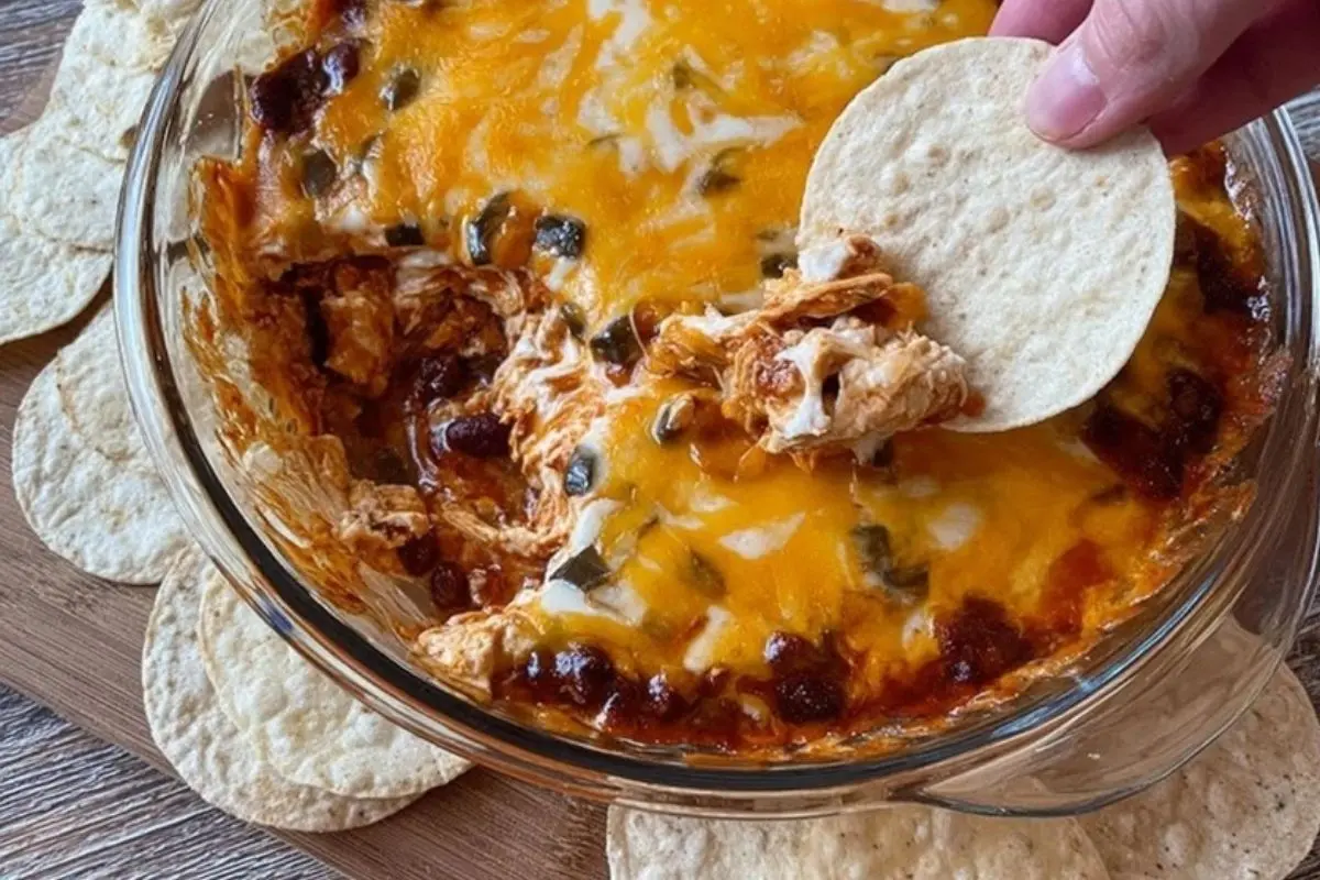 Easy Hot Cream Cheese Chili Dip