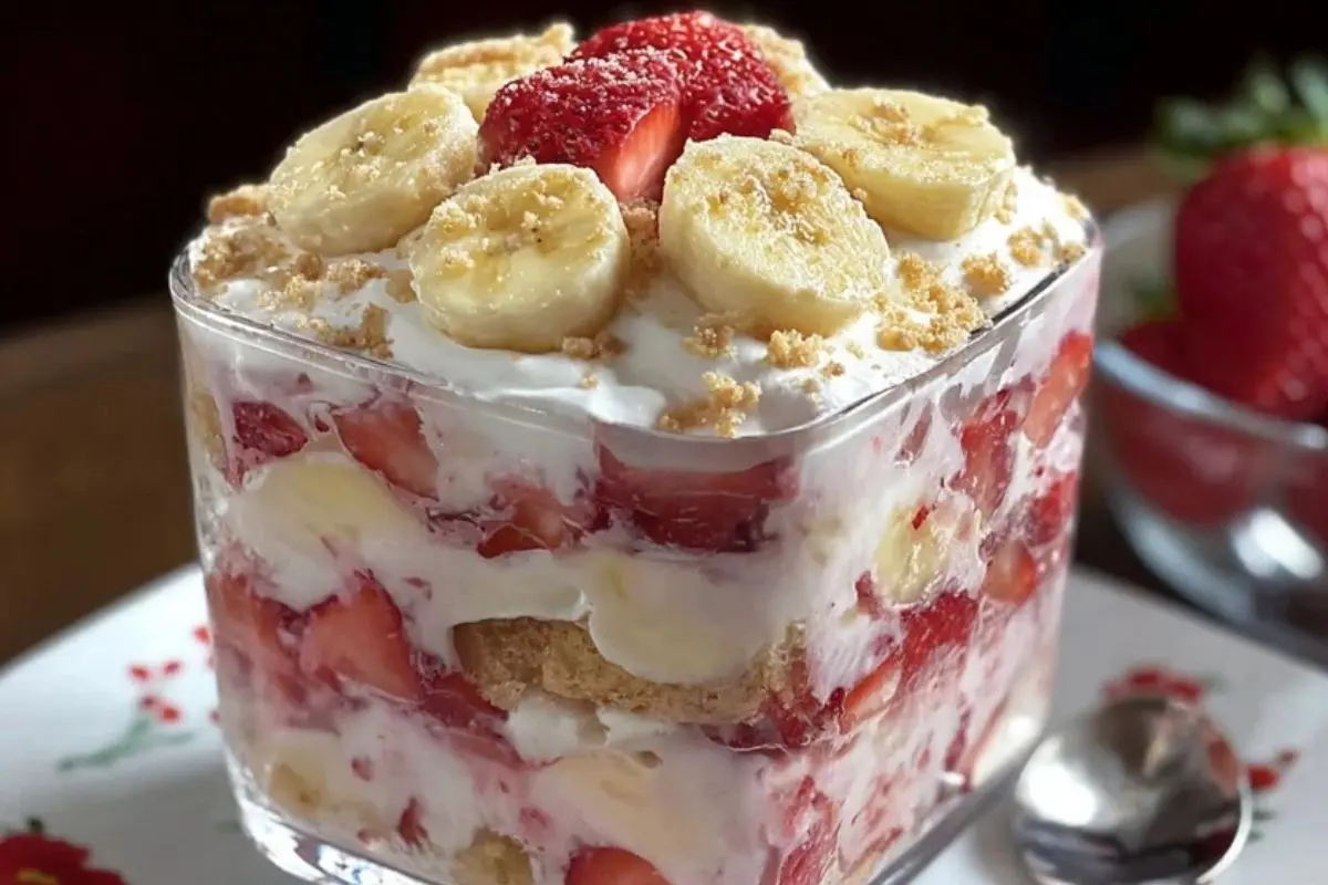 Strawberry Banana Pudding Dream