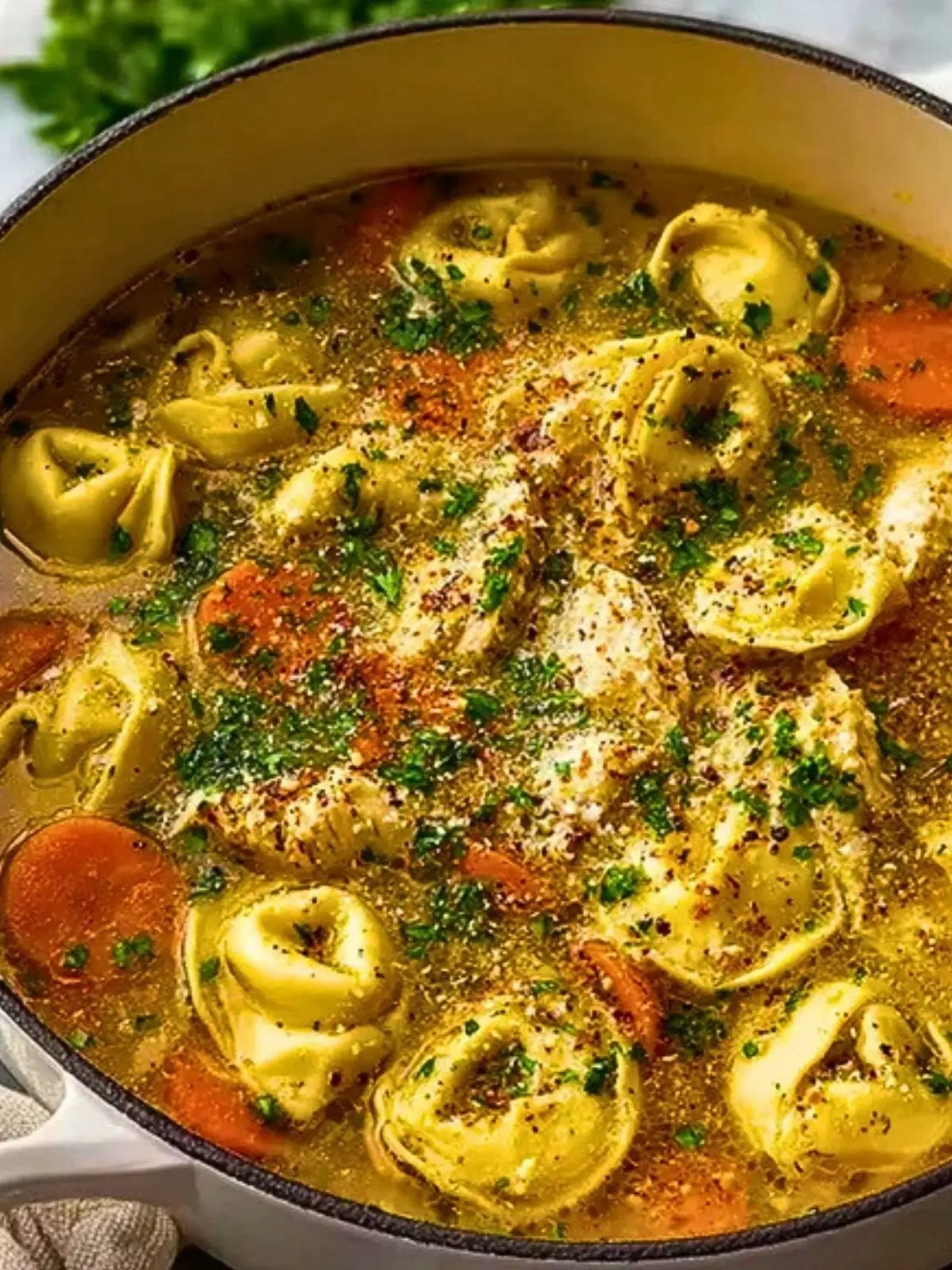 Classic Chicken Tortellini Soup (1)