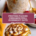 Protein-Packed Cinnamon Roll Overnight Oats (2)