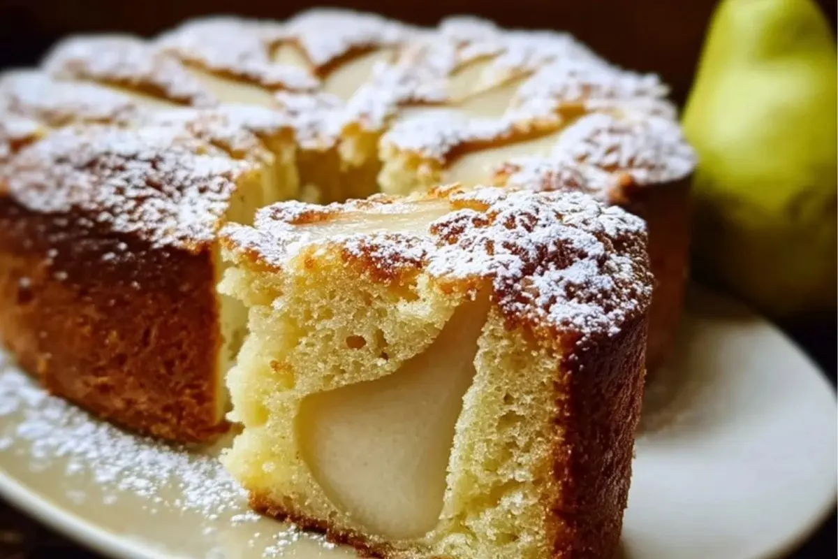 Italian Pear Cake
