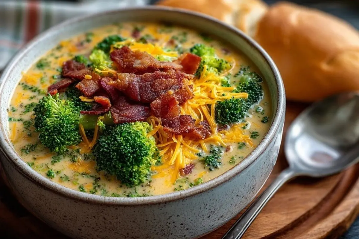 Loaded Broccoli Cheddar Soup