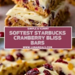 Softest Starbucks Cranberry Bliss Bars (2)