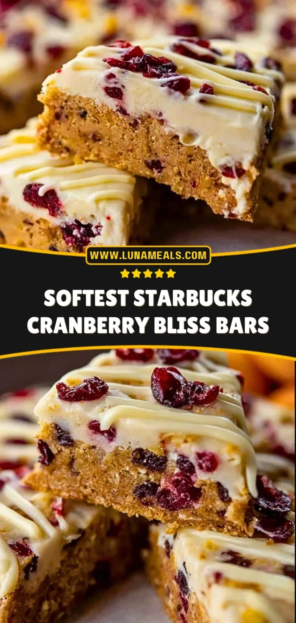 Softest Starbucks Cranberry Bliss Bars (3)