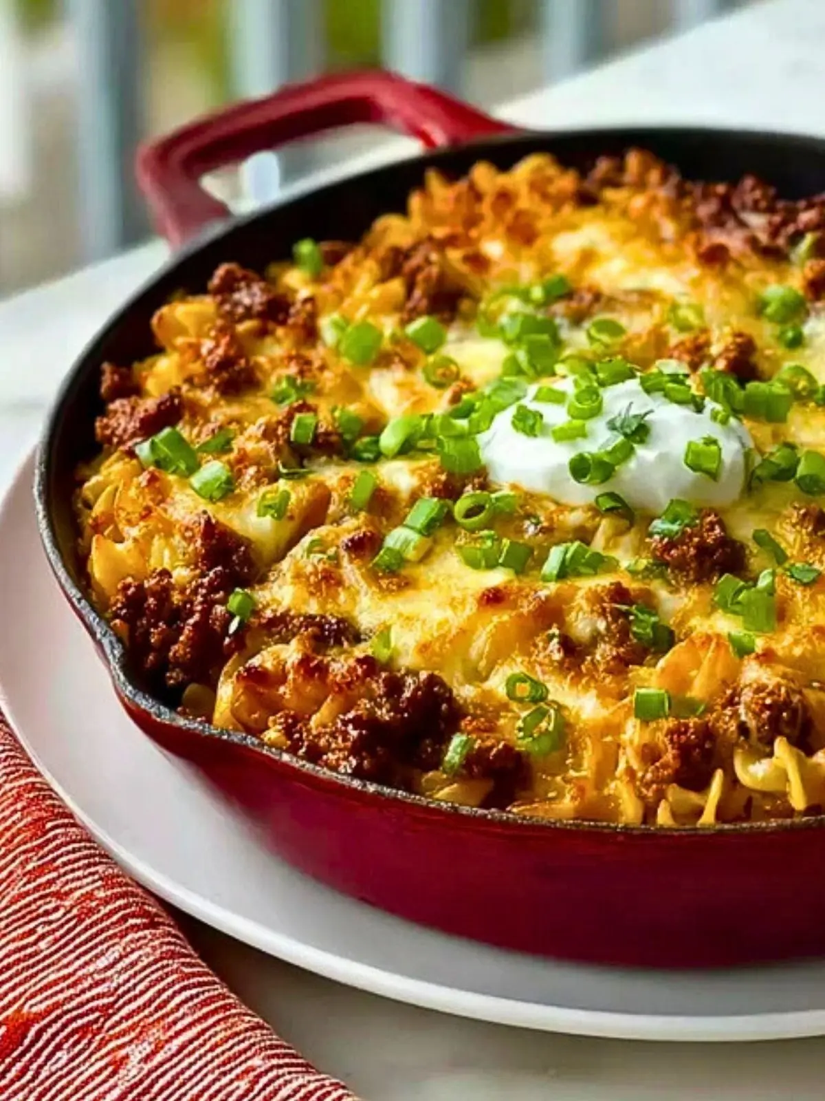 Creamy Ground Beef Casserole With Cream Cheese (1)