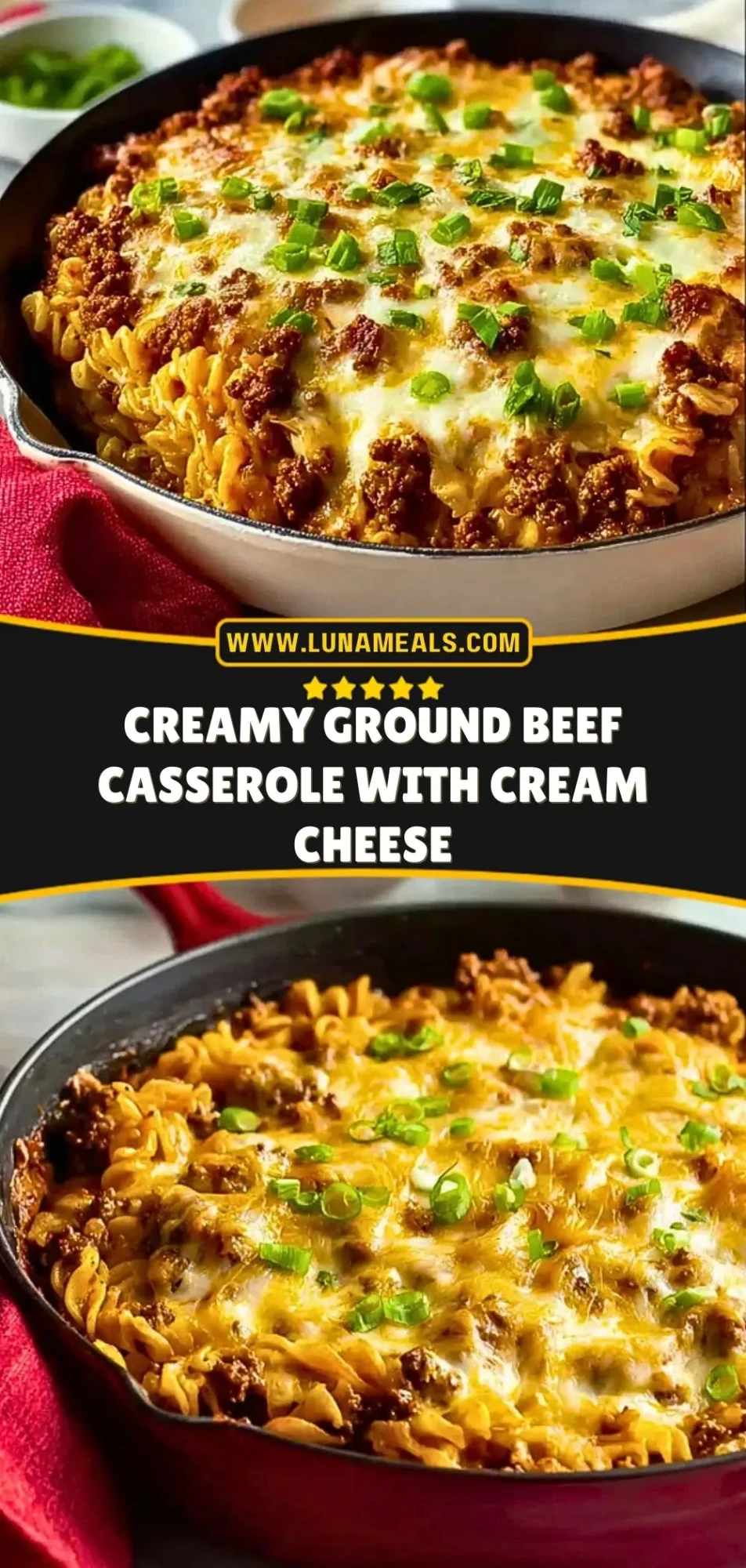 Creamy Ground Beef Casserole With Cream Cheese (3)