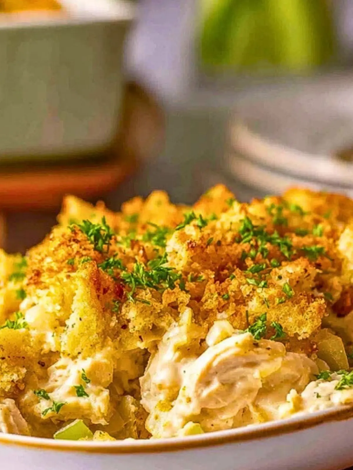 Delicious Chicken And Stuffing Casserole (1)