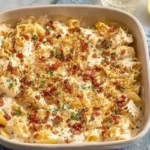 Easy Crack Chicken Casserole