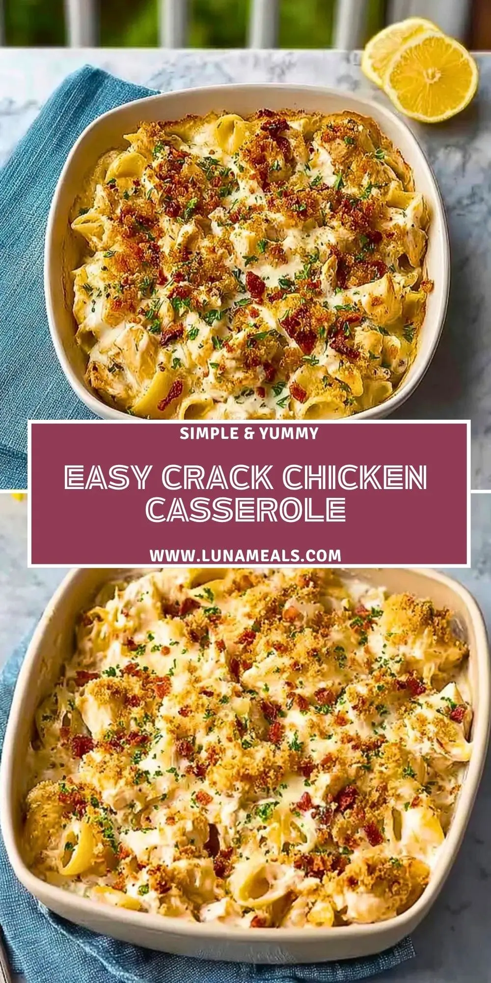 Easy Crack Chicken Casserole (2)