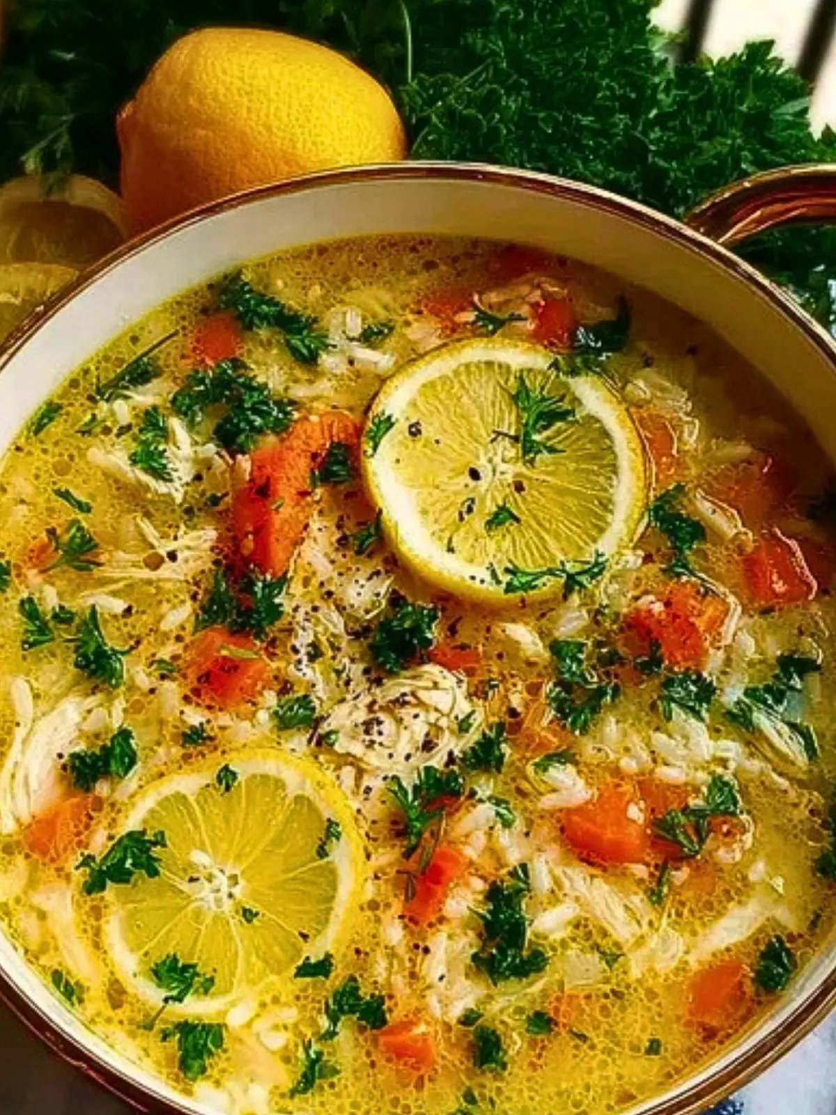 Homemade Chicken And Rice Soup (1)