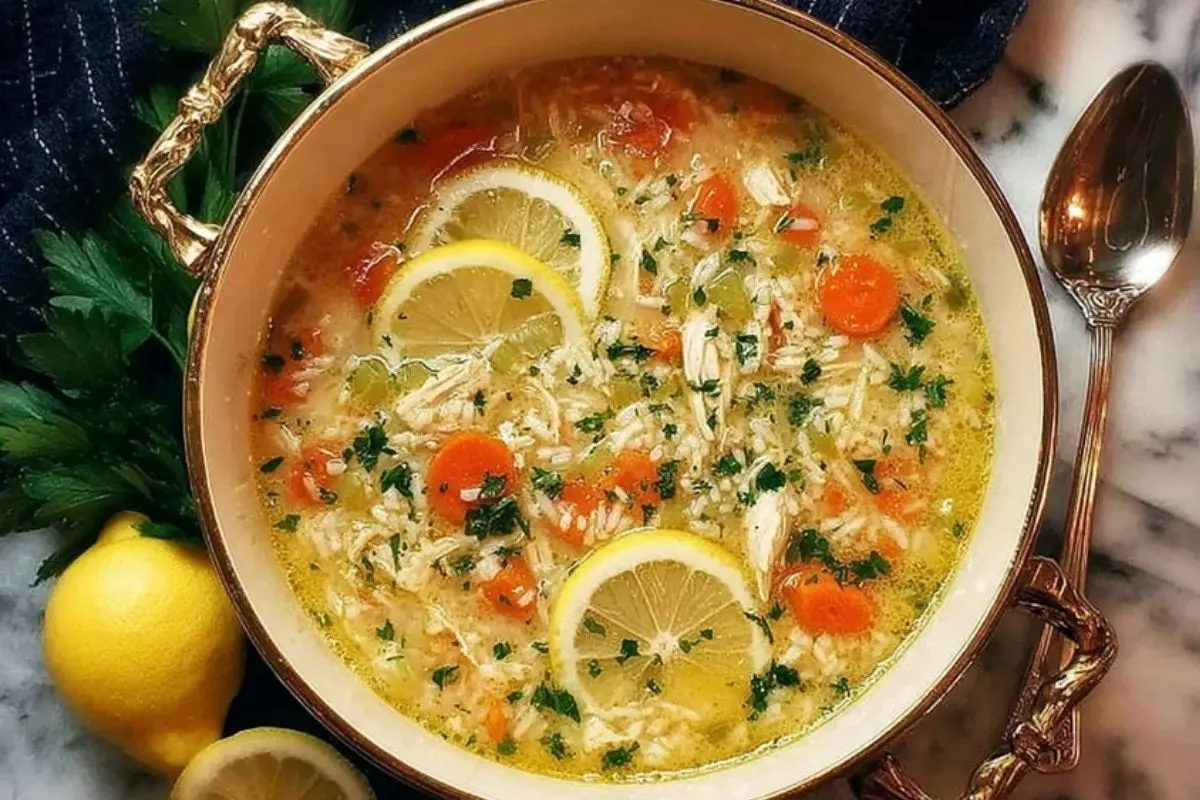 Homemade Chicken And Rice Soup