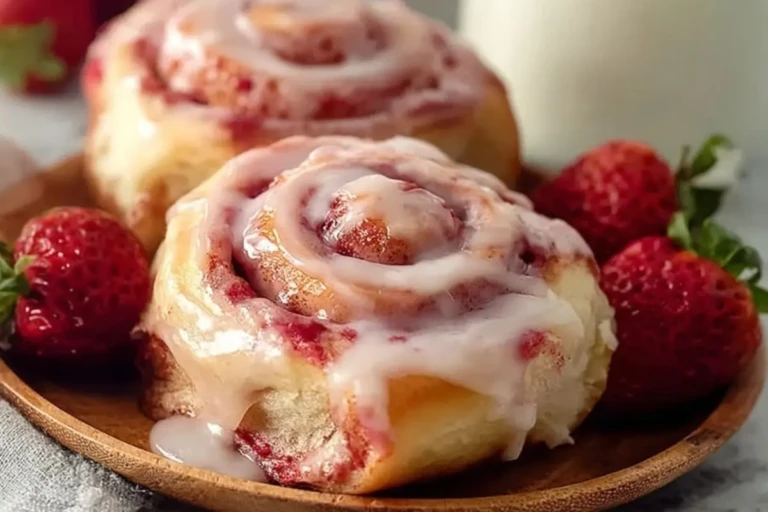 Best Strawberry Cinnamon Rolls