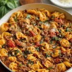 Easy Marry Me Ground Beef Pasta