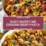 Easy Marry Me Ground Beef Pasta (2)