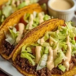 Juicy Smash Burger Tacos