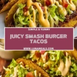 Juicy Smash Burger Tacos (2)
