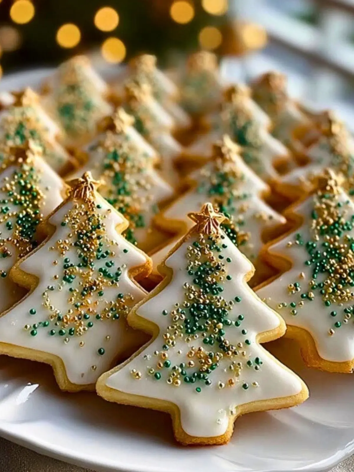 Sparkling Sugar Tree Cookies (1)