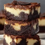 Fudgy Brownie Cheesecake Bars