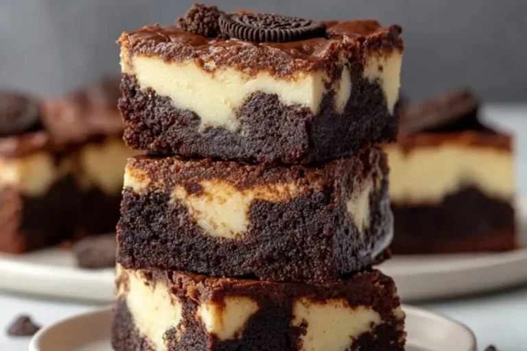 Fudgy Brownie Cheesecake Bars