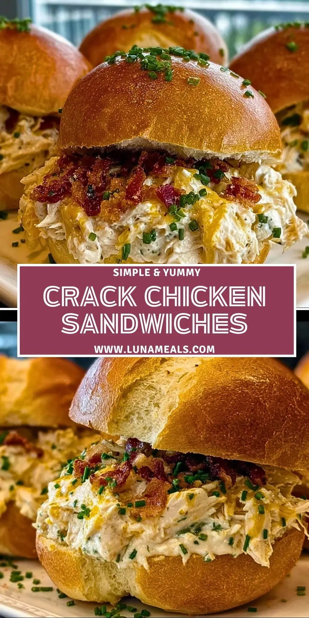 Crack Chicken Sandwiches (2)