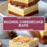 Eggnog Cheesecake Bars (2)