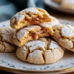 Maple Brown Sugar Crinkle Cookies