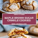 Maple Brown Sugar Crinkle Cookies (2)
