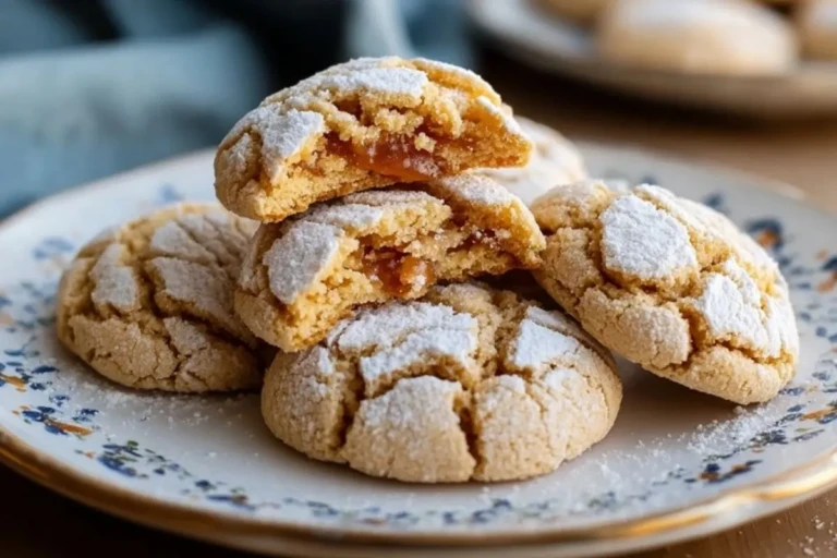 Maple Brown Sugar Crinkle Cookies