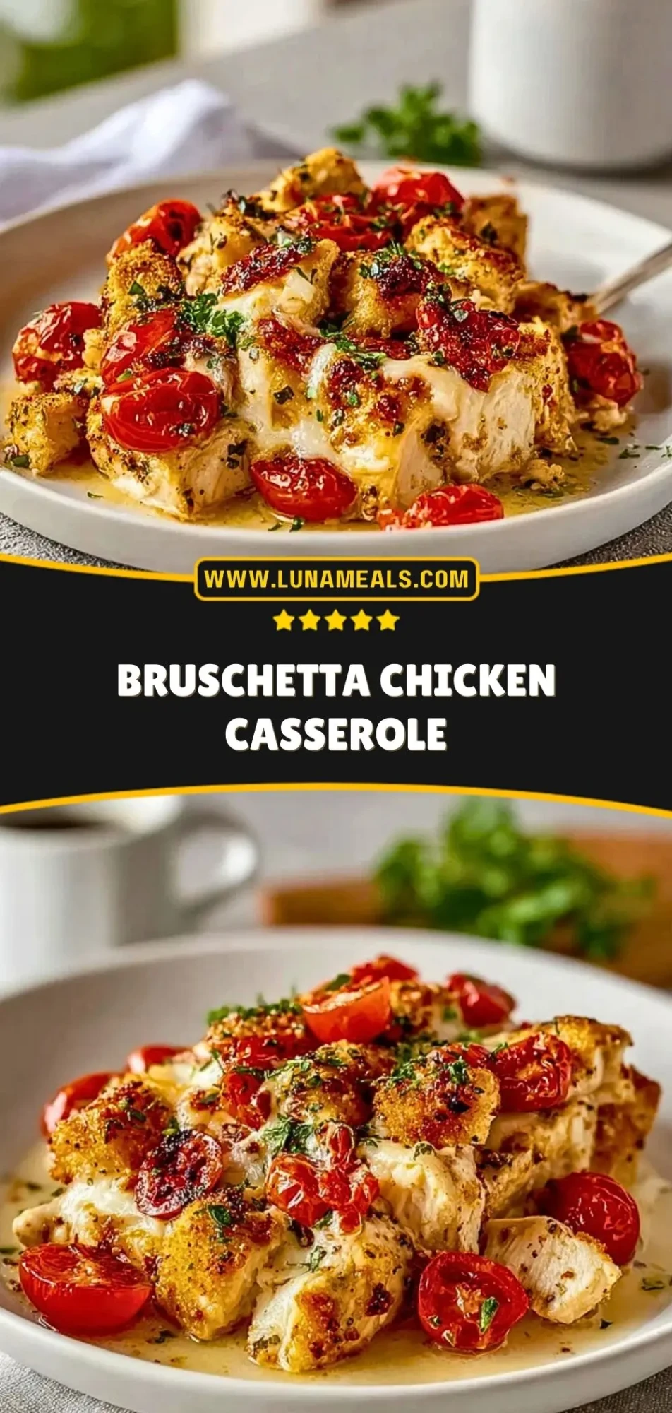 Bruschetta Chicken Casserole (3)