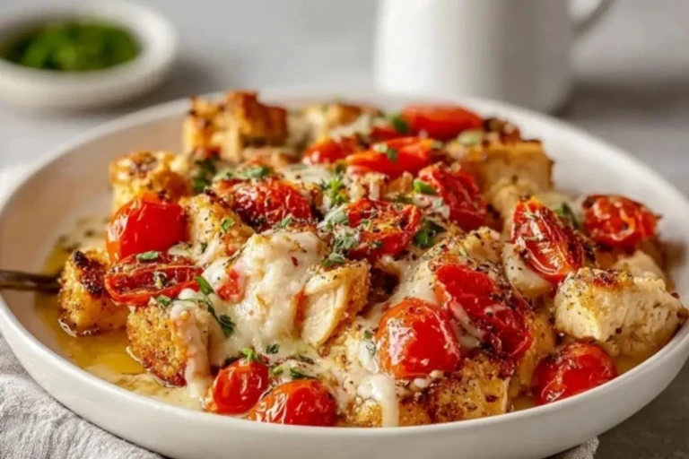Bruschetta Chicken Casserole