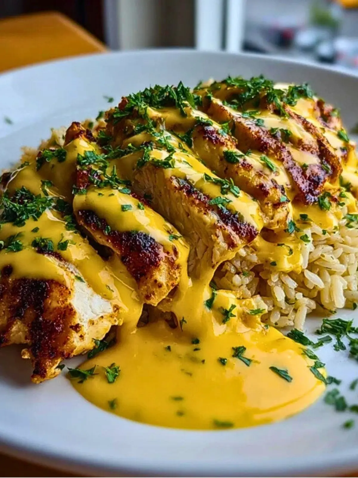 Mexican Chicken with Cheese Sauce (1)