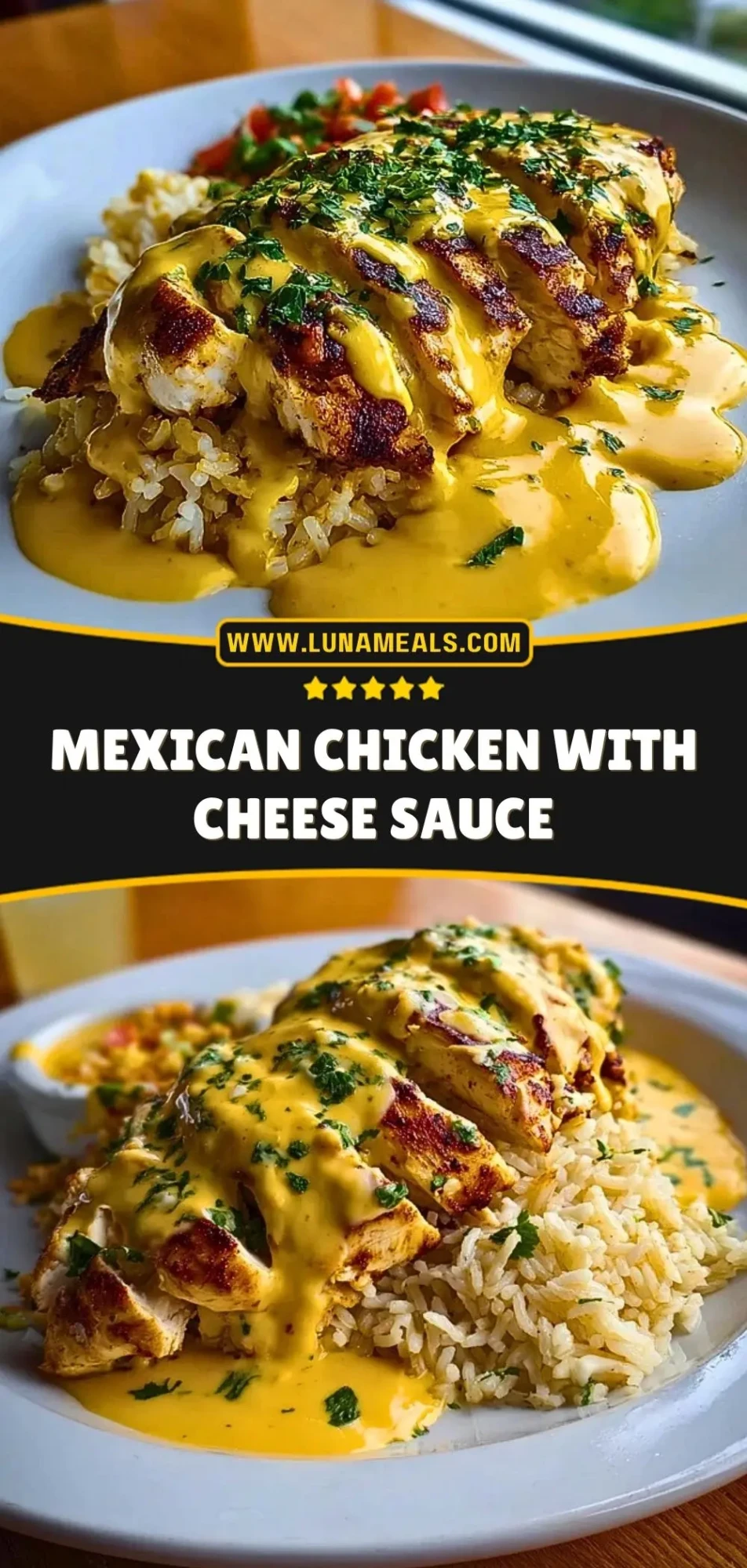 Mexican Chicken with Cheese Sauce (3)