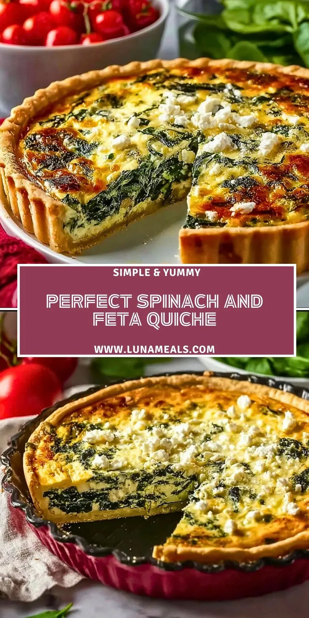 Perfect Spinach And Feta Quiche (2)