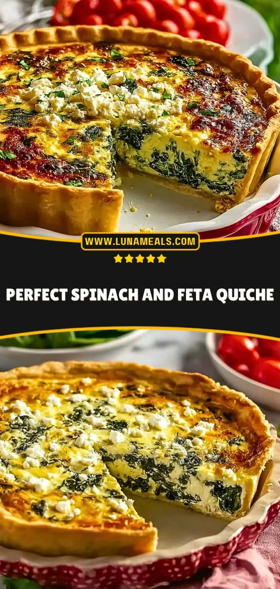 Perfect Spinach And Feta Quiche (3)