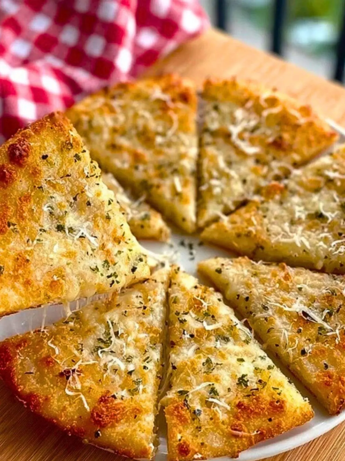 Air Fryer Garlic Bread Made With Tortillas (1)