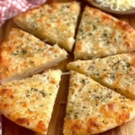 Air Fryer Garlic Bread Made With Tortillas