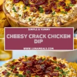 Cheesy Crack Chicken Dip (2)