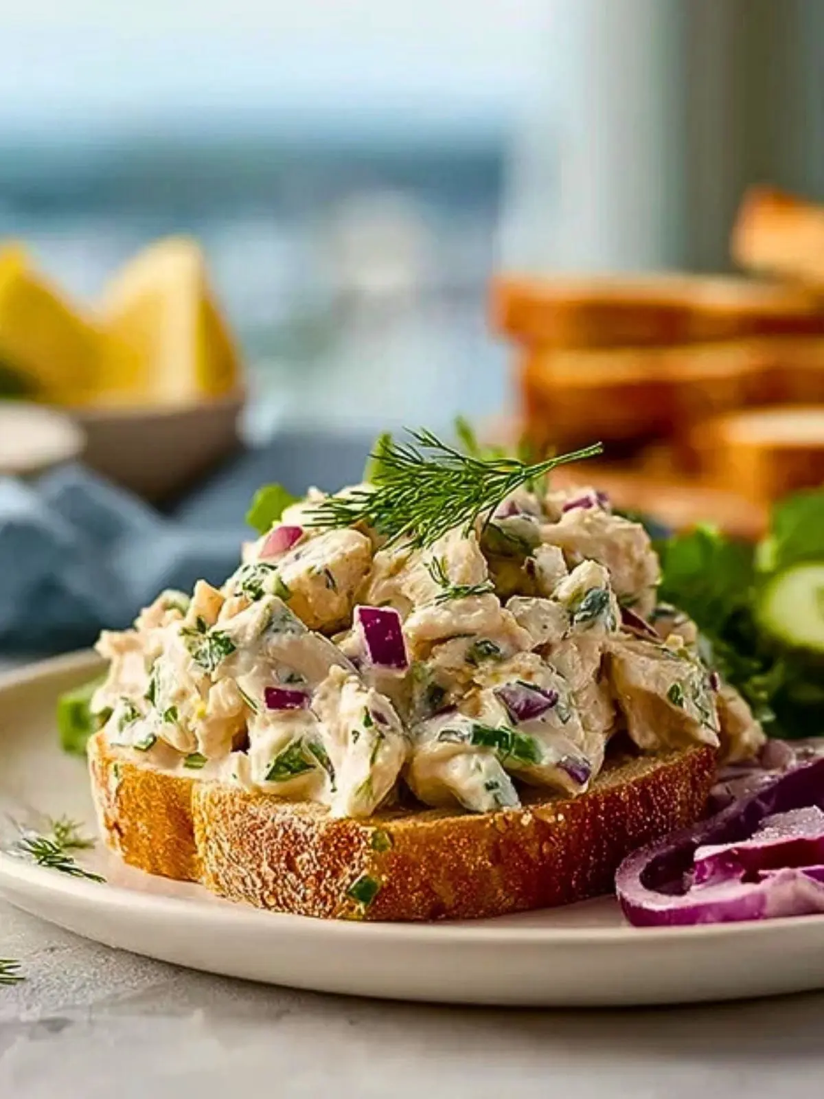 Greek Tzatziki Chicken Salad (1)