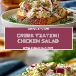 Greek Tzatziki Chicken Salad (2)