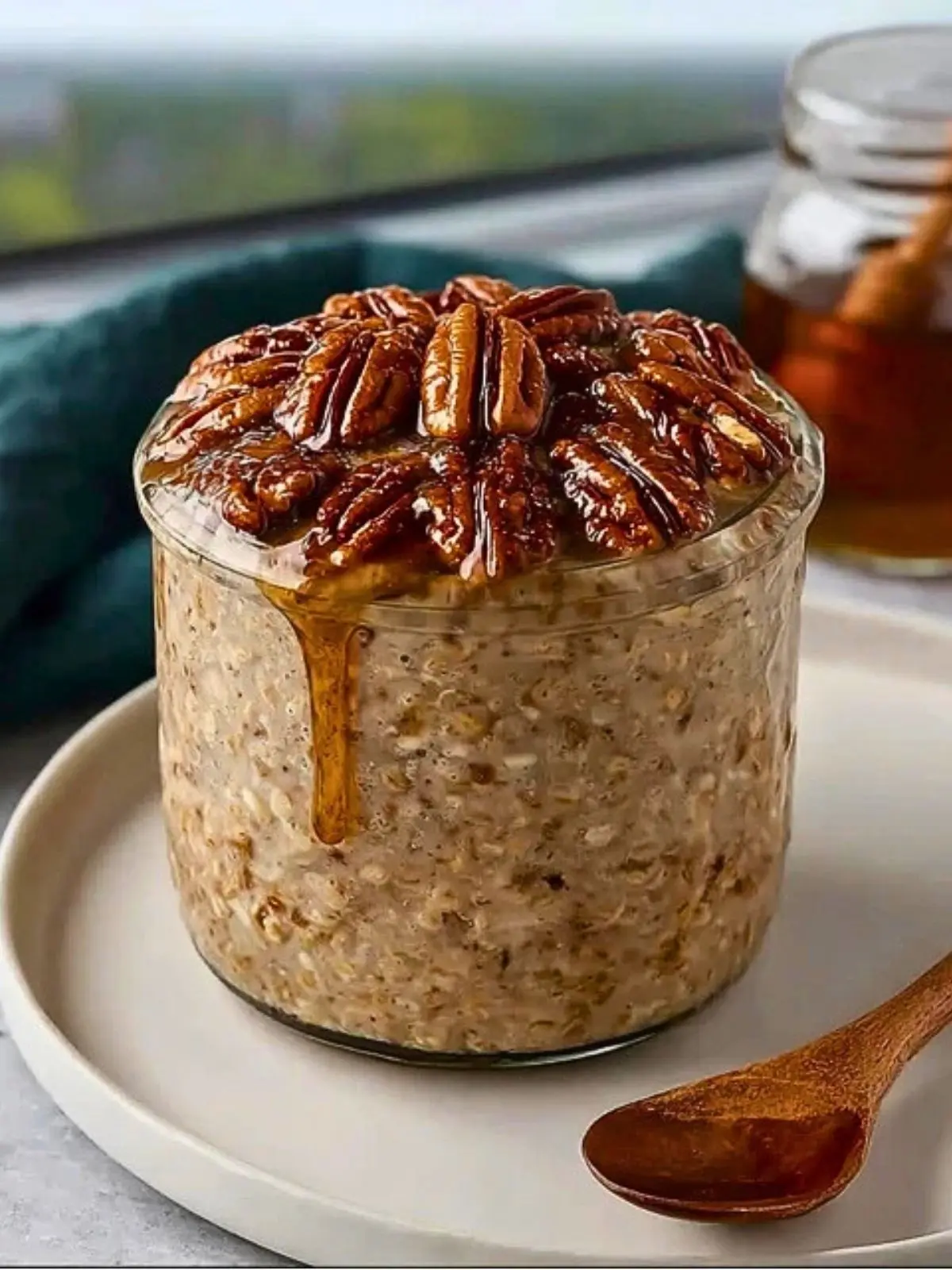 Best Maple Cinnamon Pecan Overnight Oats (1)