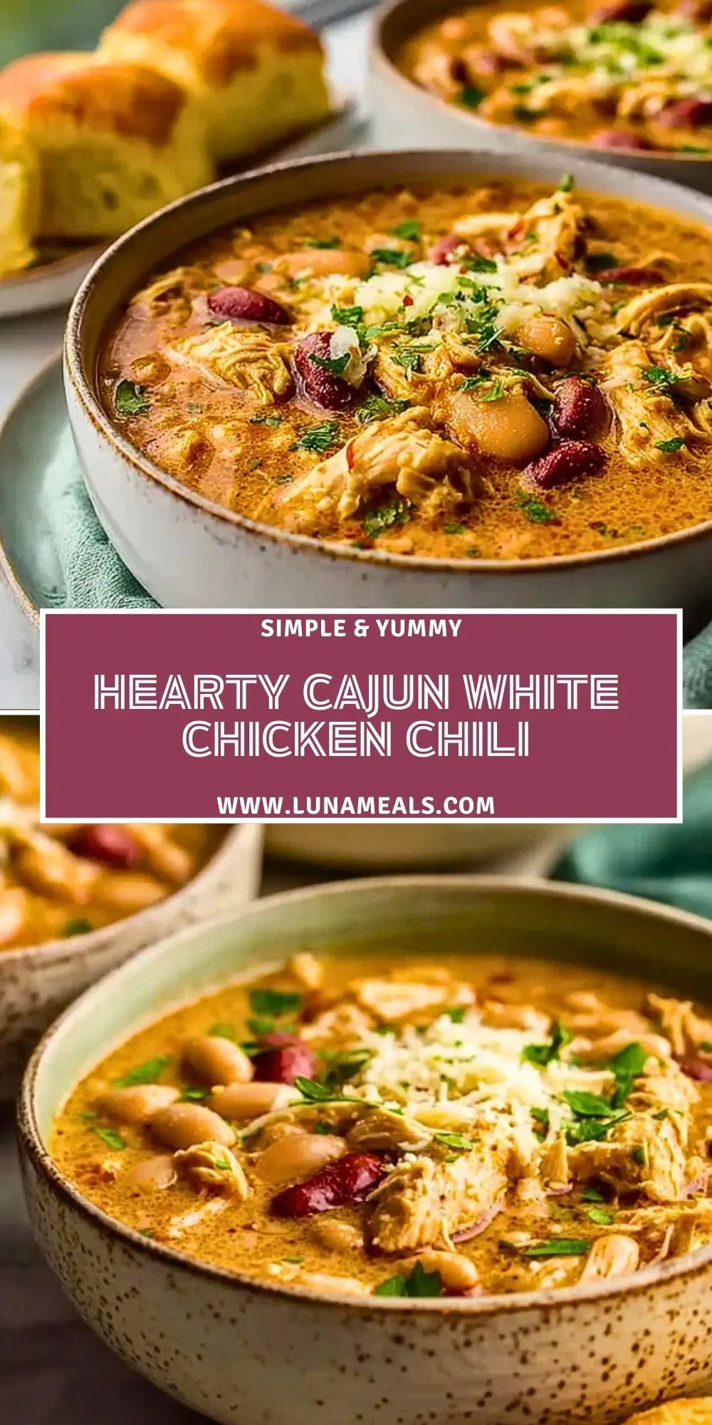 Hearty Cajun White Chicken Chili (2)