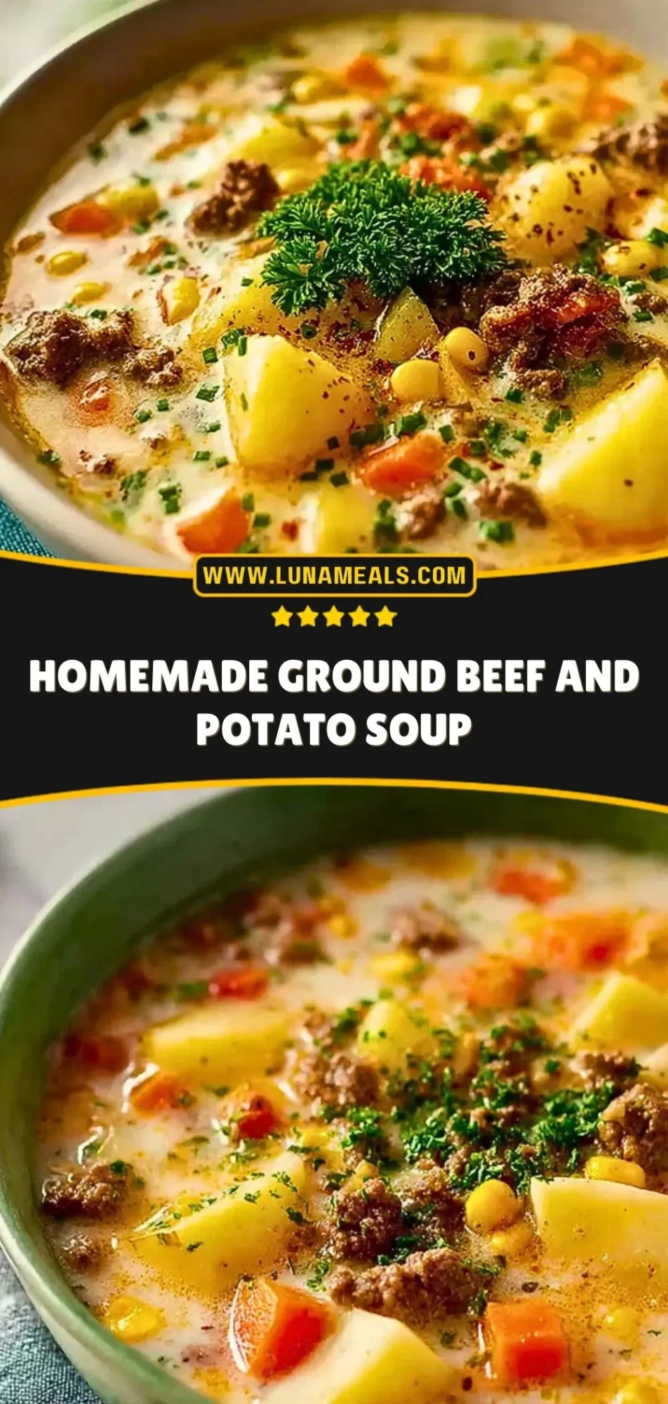 Homemade Ground Beef and Potato Soup (3)